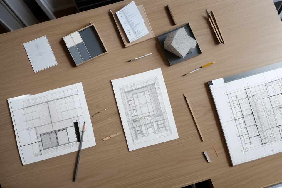 Dibujo técnico avanzado en AutoCAD: lámina de planos de arquitectura con jerarquía de líneas profesional