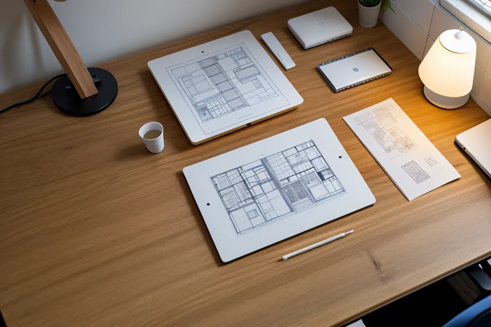 autocad-arquitectura: lámina de PFC en Sevilla comparando dibujo técnico antes y después del curso Autocad Master