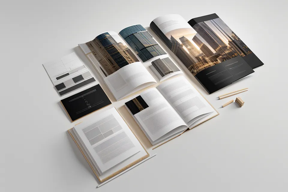 Lámina final de portfolio de arquitectura con jerarquía visual y buena legibilidad